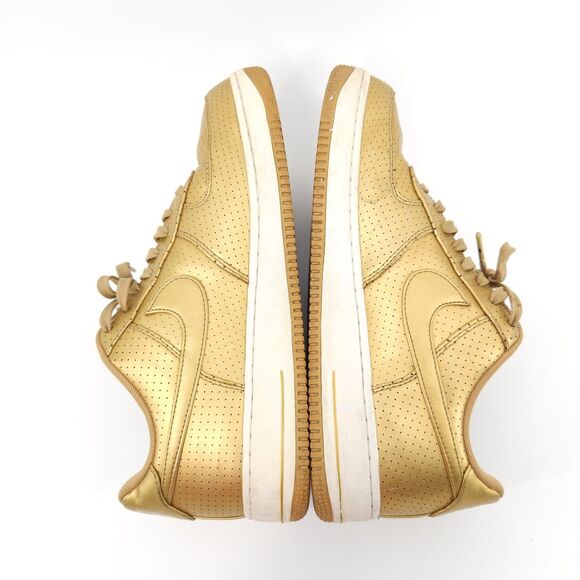 Nike Air Force 1 Gold Low Shoes Men Size 11.5 1992 Dream Team Sneakers - Picture 6 of 9